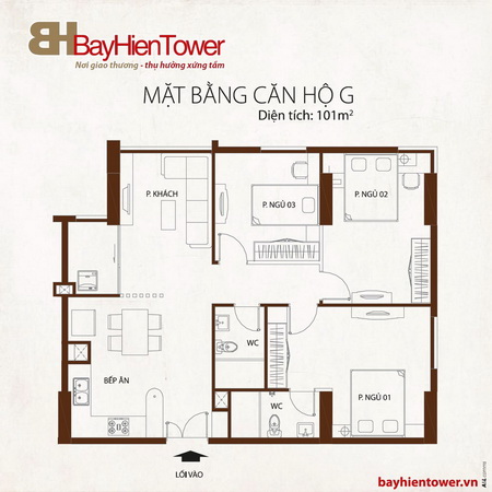 Sở hữu căn hộ G (16-07) dự án TTTM BayHienTower quận Tân Bình với lãi suất vay ưu đãi 15%/năm