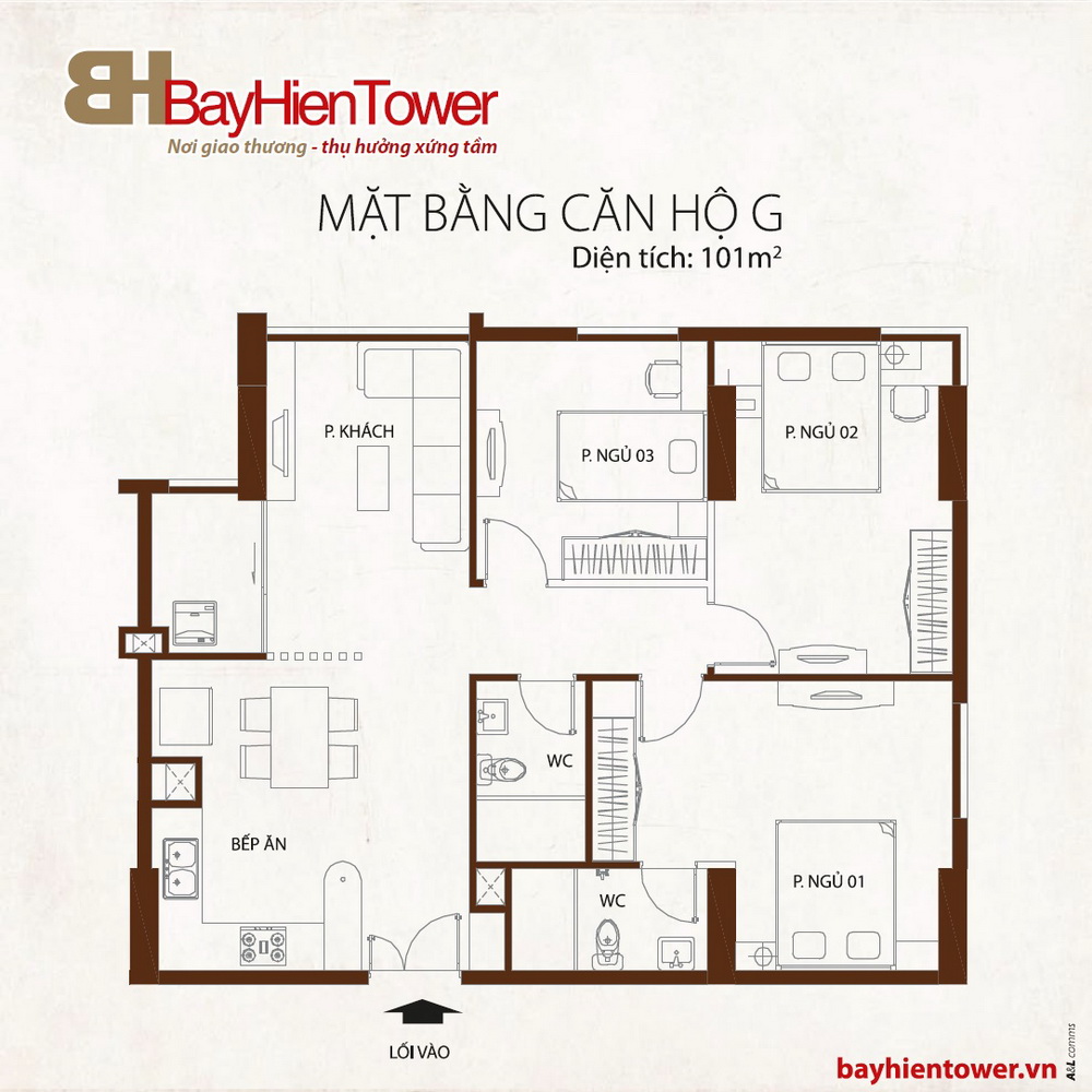 Bán căn hộ cao cấp lầu 17, diện tích 97m2 giá chỉ 1,8 tỷ. Q Tân Bình