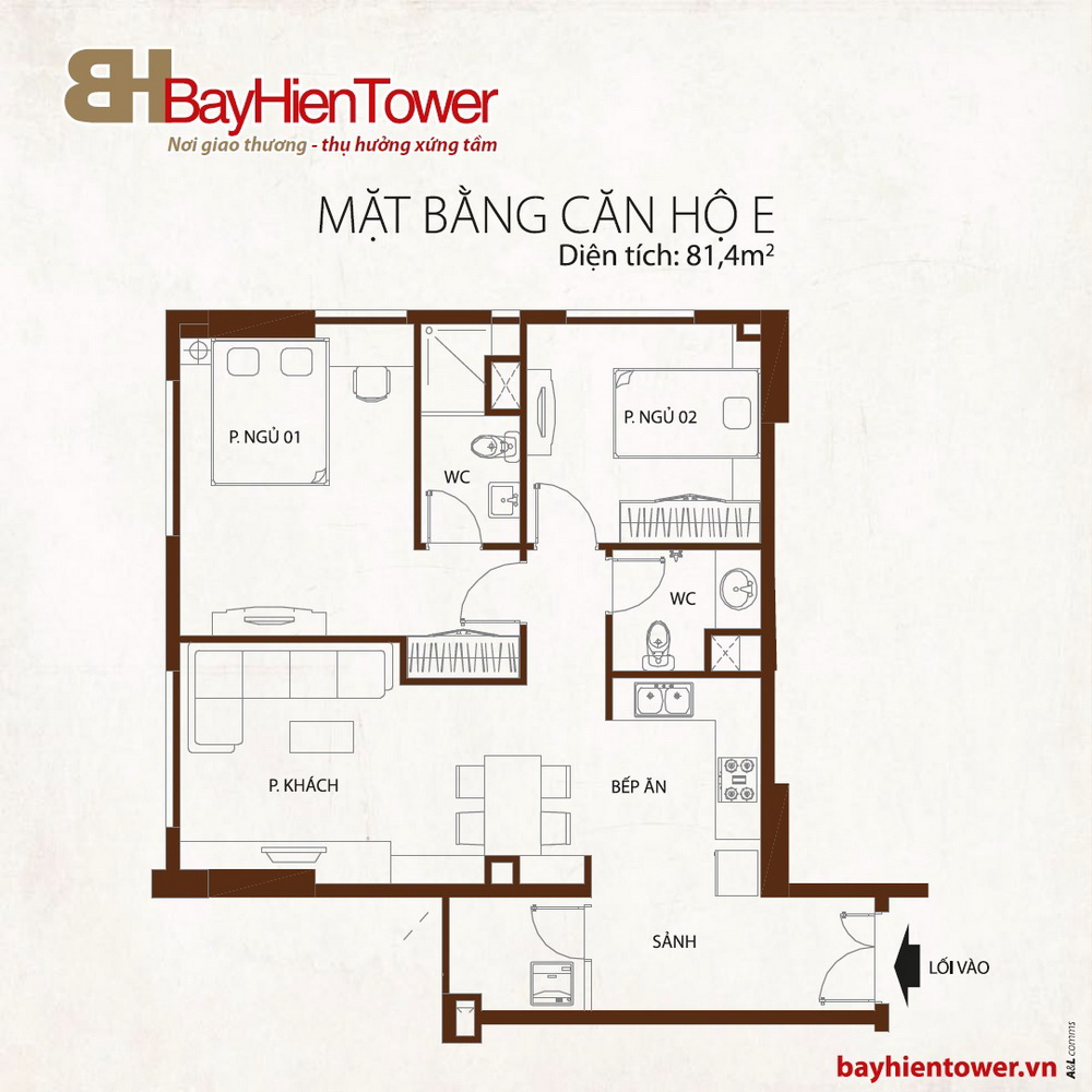 Bán căn hộ cao cấp lầu 22, diện tích 70m2 giá chỉ 1,3 tỷ, Q.Tân Bình