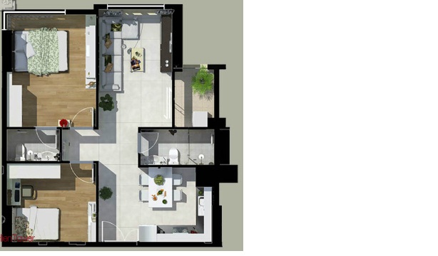 Chỉ 1.16 tỷ sở hữu căn hộ cao cấp BayHienTowe quận Tân Bình