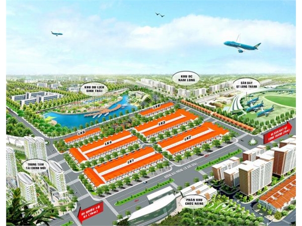 Cần bán nền nhà 110m2 mặt tiền cổng sân bay quốc tế Long Thành