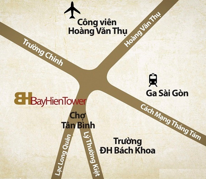 Bán căn hộ 3 phòng ngủ Bảy Hiền Tower, tặng nội thất cao cấp