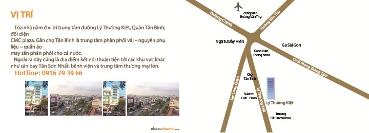 Cho thuê văn phòng giá rẻ và đẹp nhất quận Tân Bình