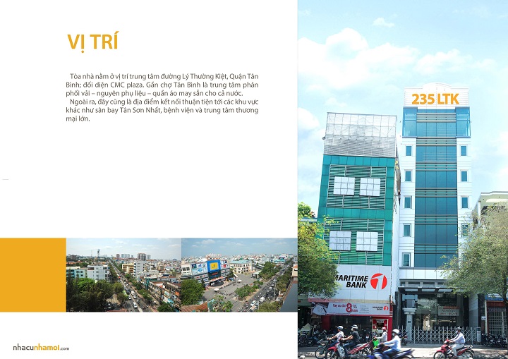 Cần cho thuê văn phòng sang trọng tại trung tâm Tân Bình