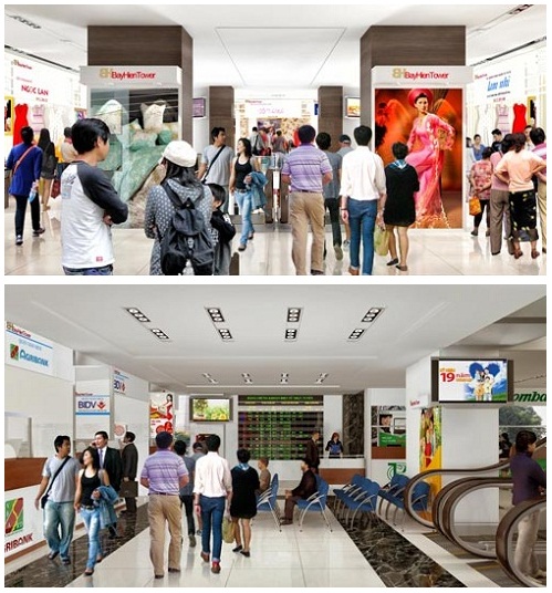 Sạp thương mại Bảy Hiền Tower ngay trung tâm Tân Bình giá chỉ từ 300 triệu/sạp