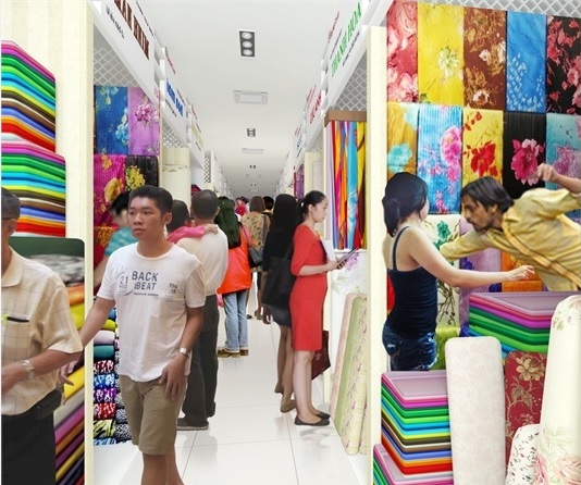 Cần bán sạp kiot kinh doanh vải vóc tại Q.Tân Bình