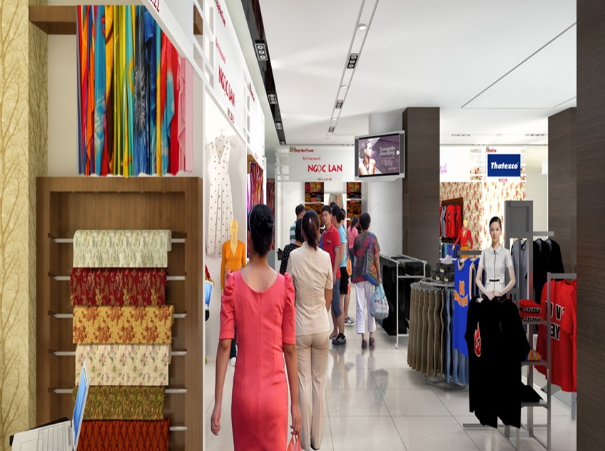 Cần bán kiot kinh doanh mặt hàng may mặc, vải sợi gần chợ Tân Bình