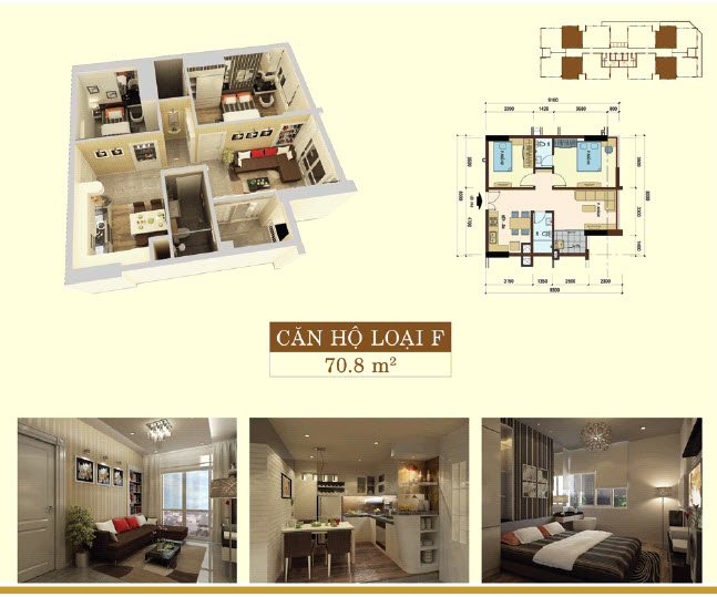 Cần bán căn hộ 70 m2 nội thất hiện đại ở Q.Tân Bình