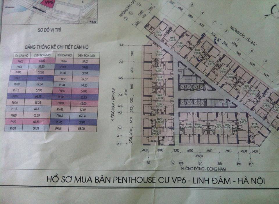 Chính chủ bán gấp căn hộ Penhouse VP6 59m2