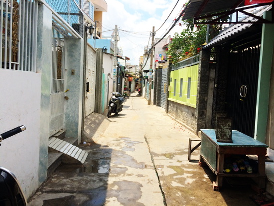 Bán nhà cấp 4 mặt tiền hẻm oto 5m đường Huỳnh Tấn Phát, P. Tân Phú, Q7 (hẻm 1248)