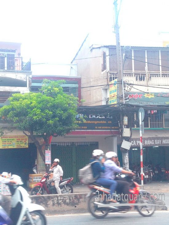 Bán gấp nhà mặt tiền Huỳnh Tấn Phát, Quận 7 (gần vòng xoáy Tân Thuận, KD sầm uất)