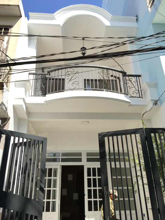 Bán nhà phố 1 lầu đúc kiên cố  hẽm 118 Nguyễn Thị Thập, F. Bình Thuận, Quận 7