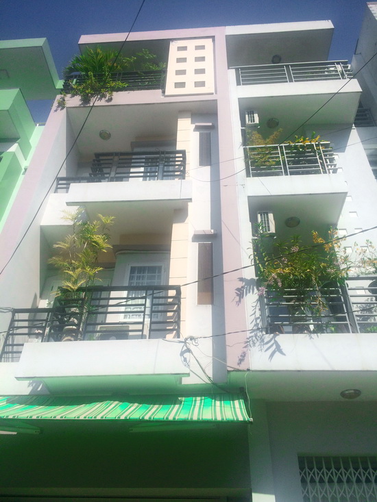 Bán nhà phố 3 lầu, 4x16, Hướng Nam, đường Huỳnh Tấn Phát, Quận 7 (Hẽm 5m).