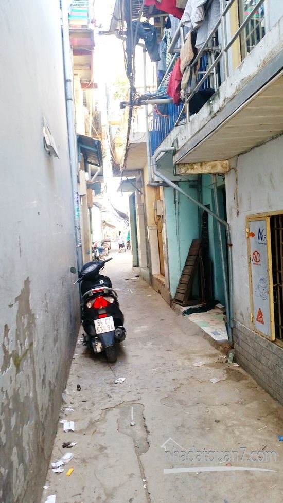 Bán nhà 1 lầu đúc giả đẹp hẻm 30 đường Lâm Văn Bền, Quận 7 (Hẻm 2.5m)