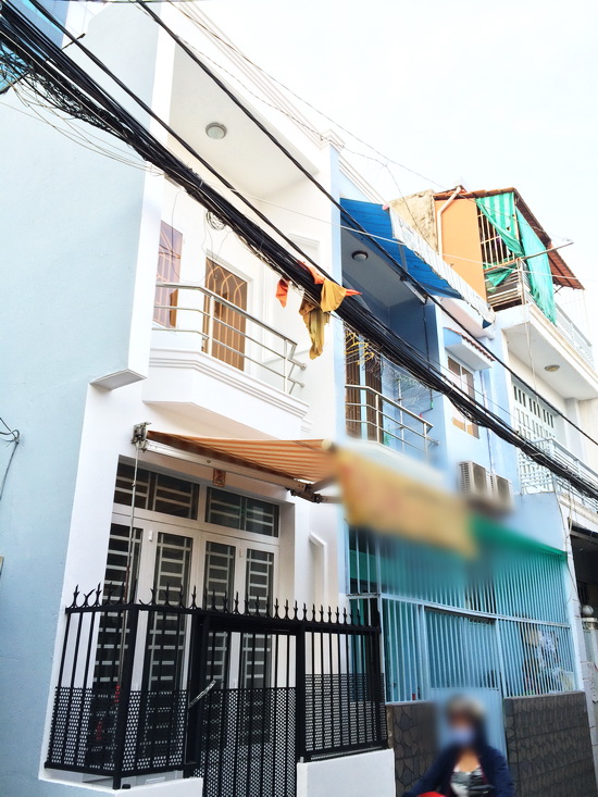 Nhà 1 lầu mặt tiền hẻm xe hơi Huỳnh Tấn Phát, Quận 7 (Hẻm 128)