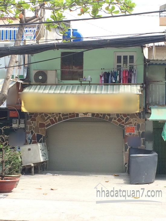 Bán gấp nhà phố 1 lầu mặt tiền đường Lâm Văn Bền, F. Tân Thuận Tây, Quận 7