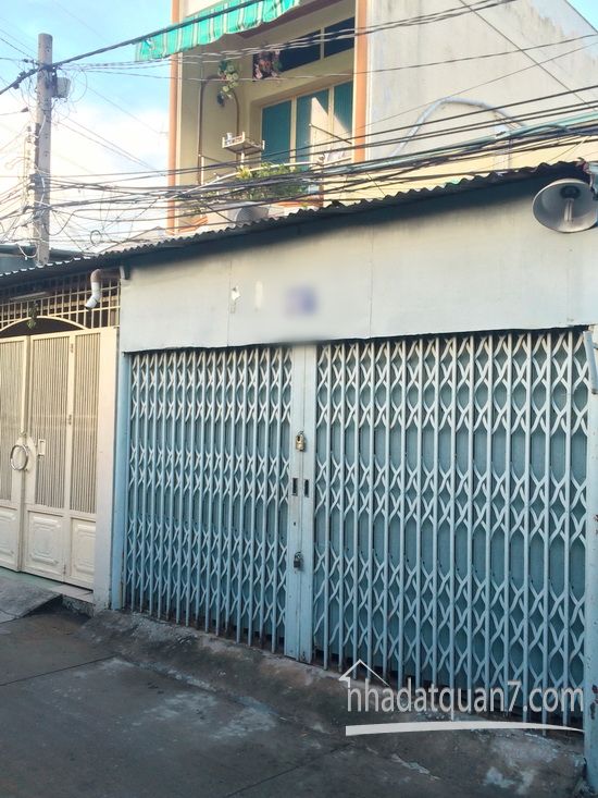 Bán nhà cấp 4 MT hẻm oto 5m đường Huỳnh Tấn Phát, P. Tân Phú, Q7 (hẻm 1248)