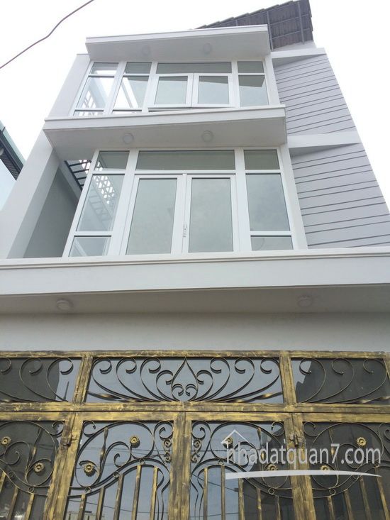 Bán gấp nhà phố 2 lầu, hẻm xe hơi 4.5m đường Huỳnh Tấn Phát, Q.7