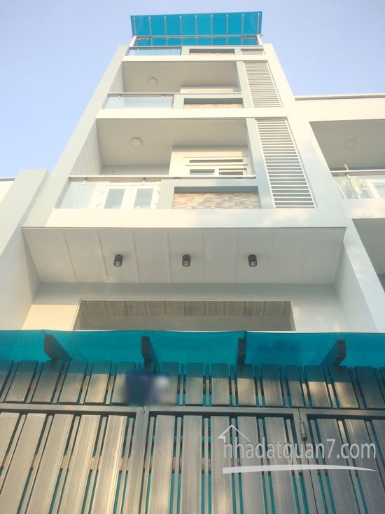 Bán gấp nhà phố trệt, lửng, 3 lầu, sân thượng hẻm 5m đường Nguyễn Thị Thập