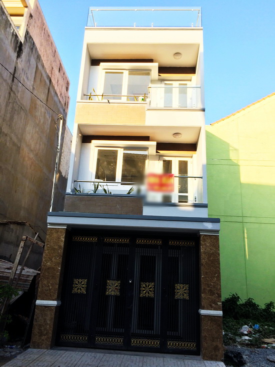 Bán nhà phố MT đường nội bộ 12m Huỳnh Tấn Phát, P. Phú Thuận, Q.7