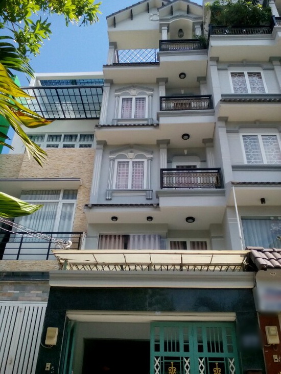 Nhà 3 lầu 4x16m hẻm xe hơi 1333 Huỳnh Tấn Phát, F.Phú Thuận, Quận 7.