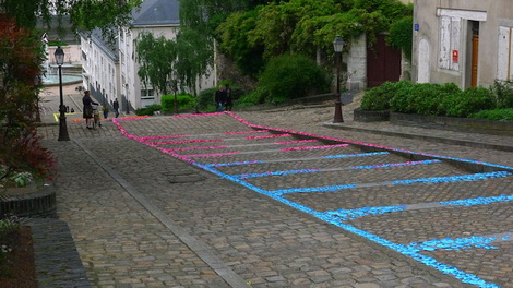 Nghệ thuật Origami đường phố tại Pháp