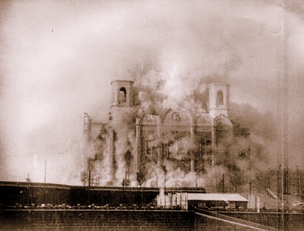 Nhà thờ Chúa cứu thế bị phá hủy