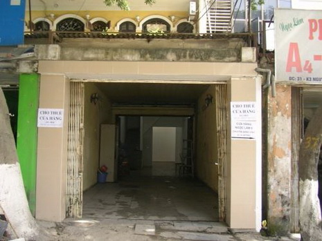 cho thuê mặt bằng